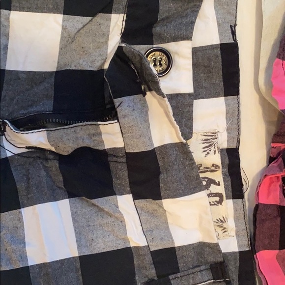 Two for price of one pairs plaid short shorts - Picture 2 of 5